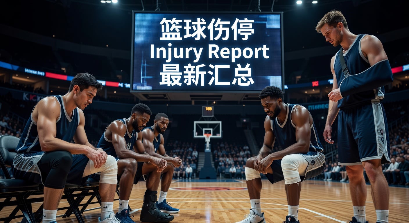 篮球伤停 injury report 赛前伤情判断与阵容变化