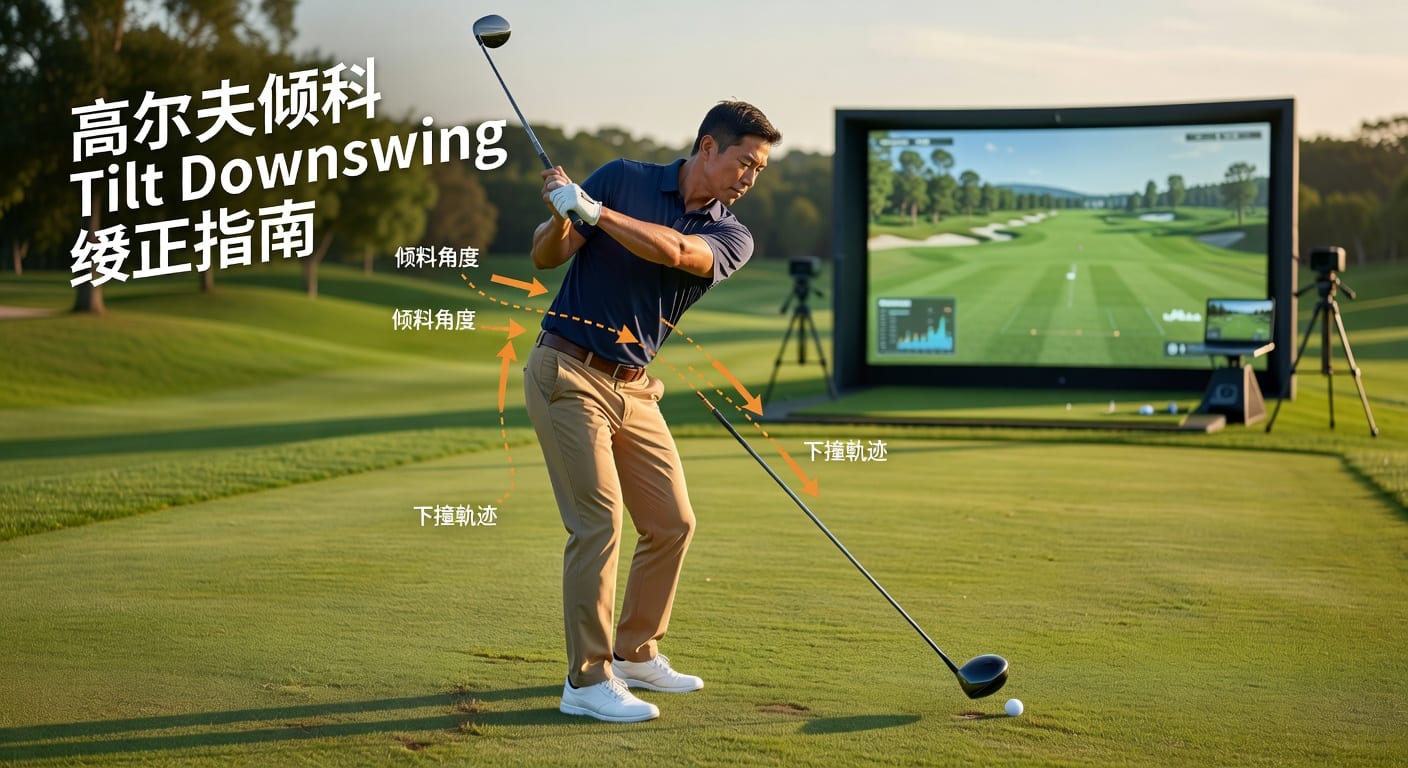 倾斜 tilt downswing：挥杆下半程动作解析