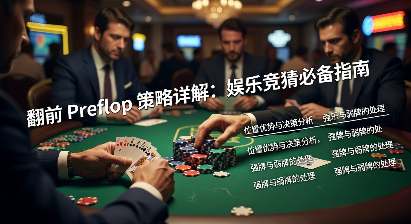 翻前 preflop实战决策框架