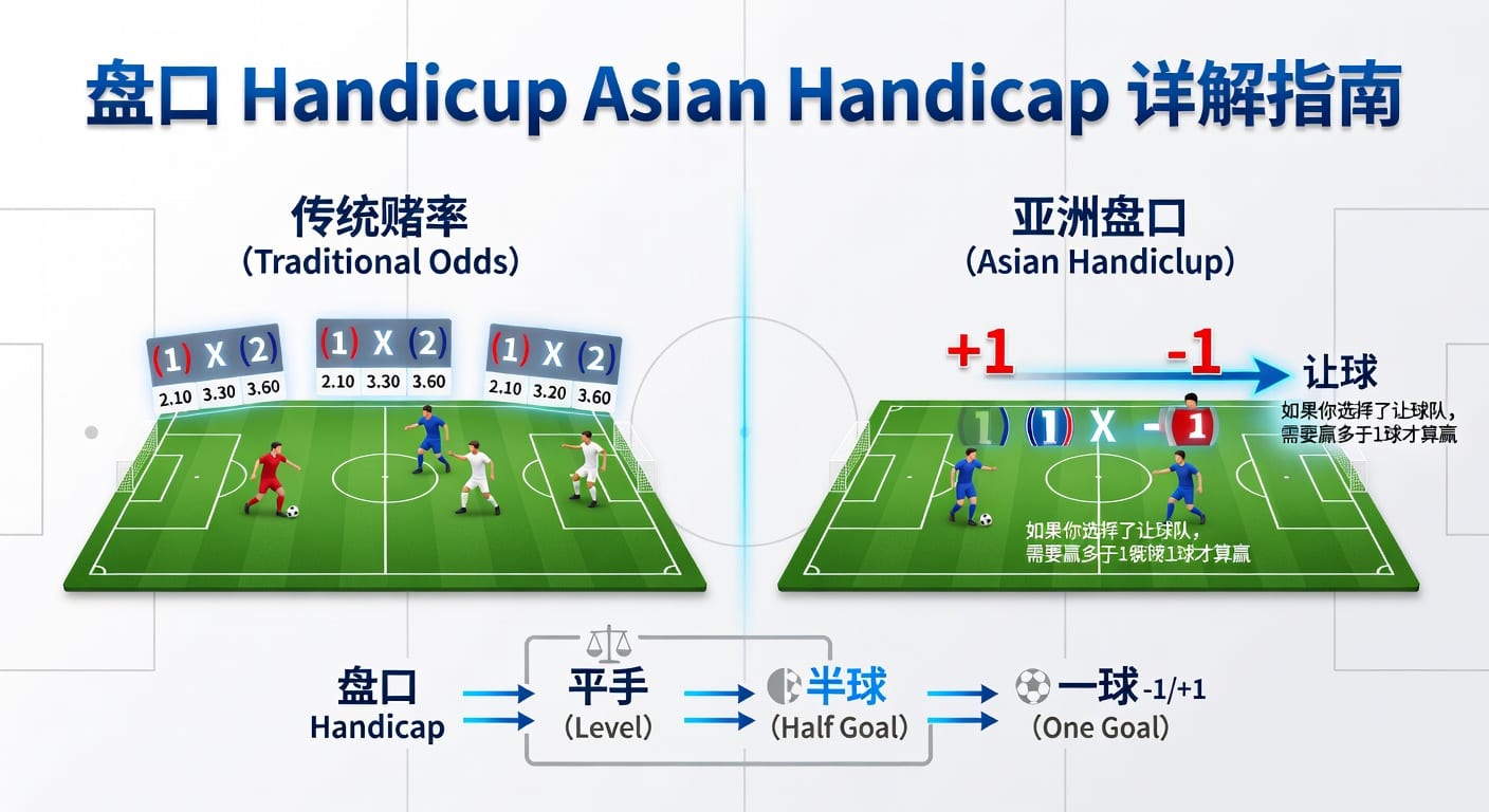 亚洲盘 asian handicap 入门与实战判断
