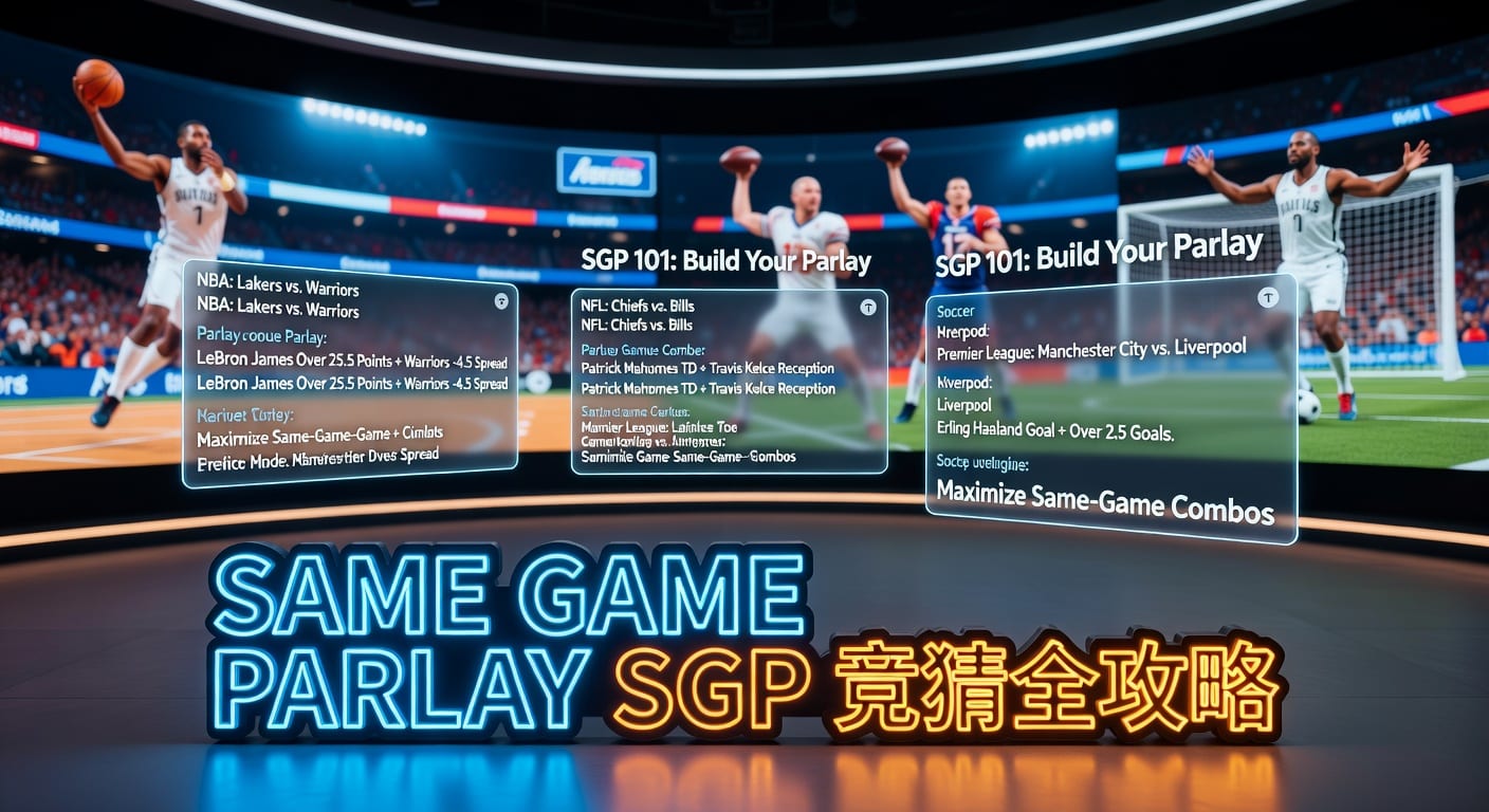 same game parlay SGP 玩法解析与实战思路