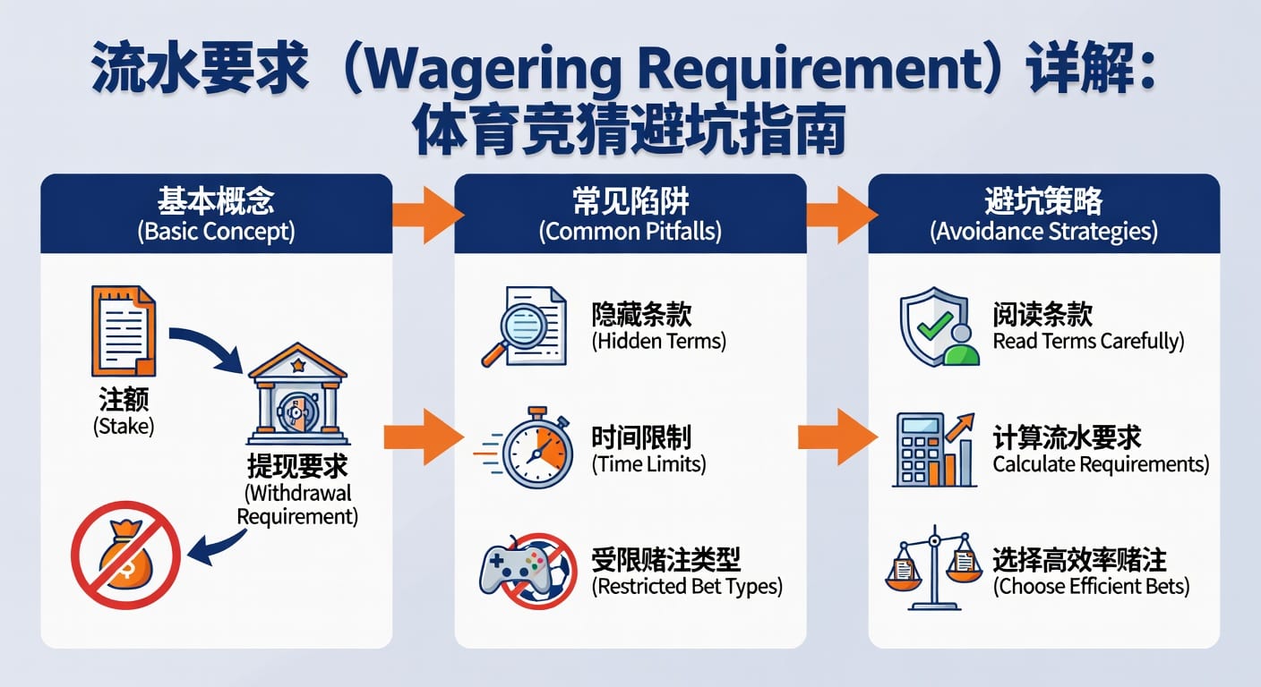 流水要求 wagering requirement：出金门槛与计算